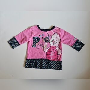 Disney Piglet Long Sleeve Tees 3M